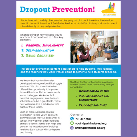 Dropout Prevention Flyer