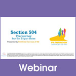 Section 504 - The Journey: Procedural Requirements and Safeguards (Part 5)